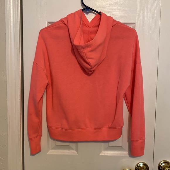 Justice Pink Crop Hoodie size 12 - Picture 3 of 5